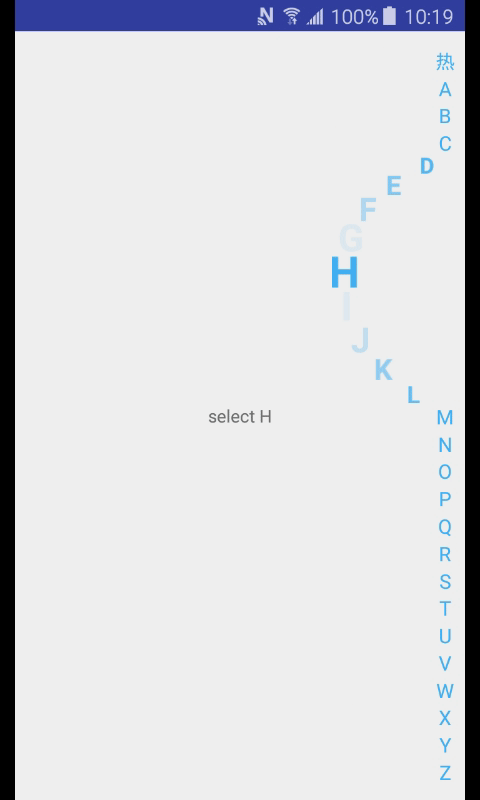LetterBar效果图